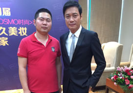 广州天辰娱乐与明星合影